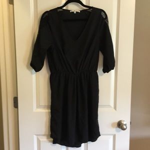 Black cocktail dress.